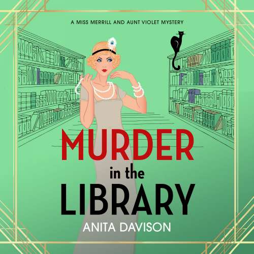 Cover von Anita Davison - Miss Merrill and Aunt Violet Mysteries - Book 2 - Murder in the Library
