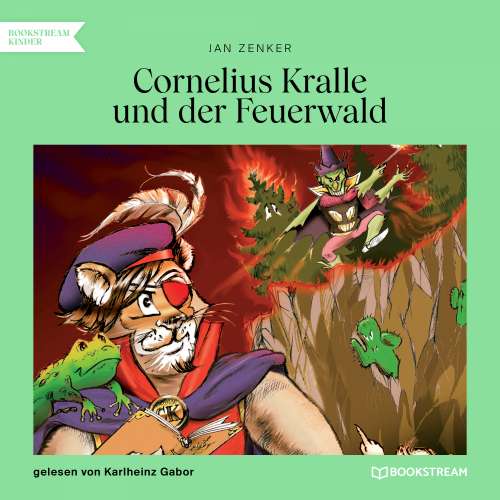 Cover von Jan Zenker - Cornelius Kralle und der Feuerwald