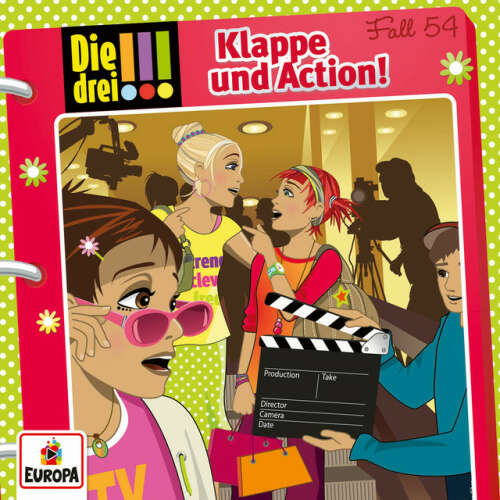 Cover von Die drei !!! - 054/Klappe und Action!