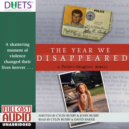 Cover von Cylin Busby - The Year We Disappeared - A Father-Daughter Memoir