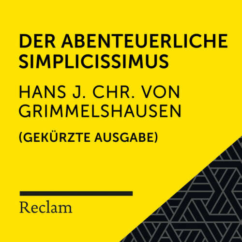 Cover von Reclam Hörbücher - Grimmelshausen: Der abenteuerliche Simplicissimus (Reclam Hörbuch) [Gekürzte Ausgabe]