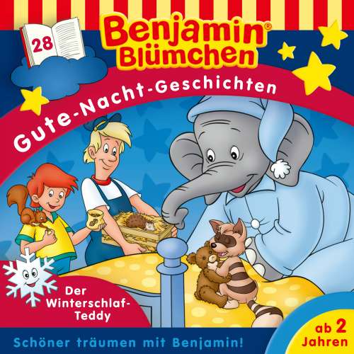 Cover von Benjamin Blümchen -  Folge 28 - Der Winterschlaf-Teddy