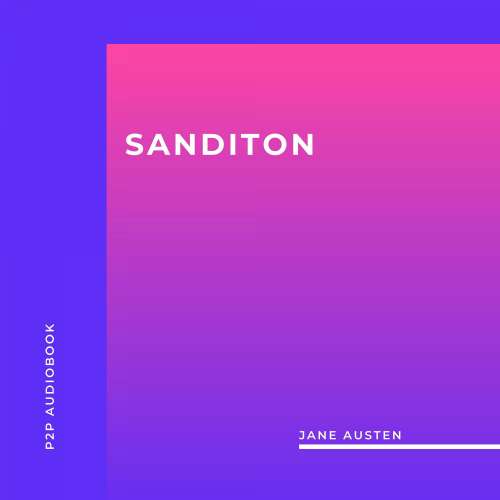 Cover von Jane Austen - Sanditon