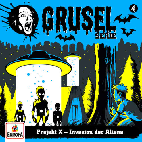 Cover von Gruselserie - 004/Projekt X - Invasion der Aliens