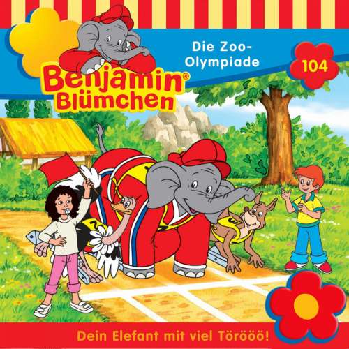 Cover von Benjamin Blümchen - Folge 104 - Die Zoo-Olympiade