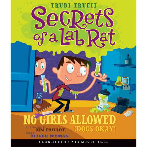 Cover von Trudi Trueit - Secrets of a Lab Rat - Book 1 - No Girls Allowed (Dogs Okay)