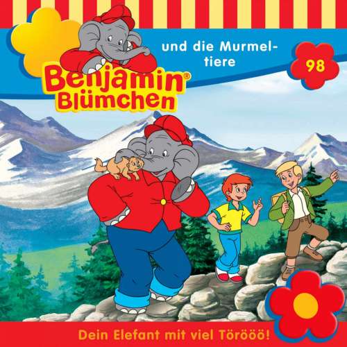 Cover von Benjamin Blümchen -  Folge 98 - Benjamin und die Murmeltiere