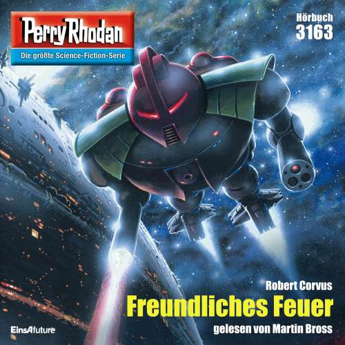 Cover von Robert Corvus - Perry Rhodan - Erstauflage 3163 - Freundliches Feuer