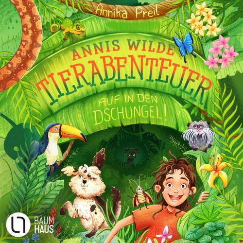 Cover von Annika Preil - Annis wilde Tierabenteuer - Auf in den Dschungel!