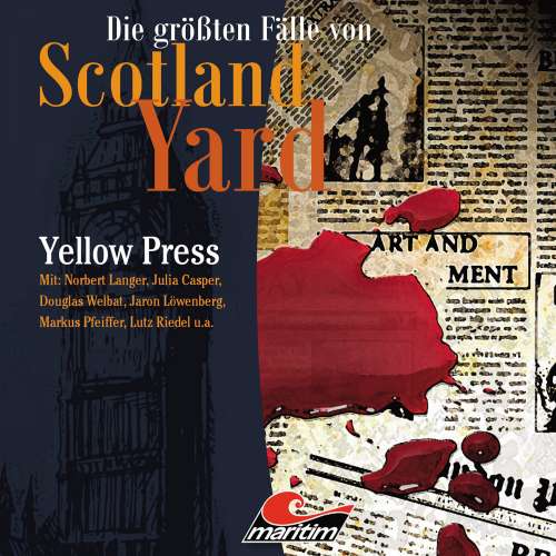 Cover von Die größten Fälle von Scotland Yard - Folge 26 - Yellow Press