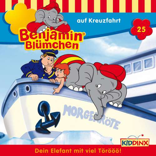 Cover von Benjamin Blümchen -  Folge 25 - Benjamin auf Kreuzfahrt