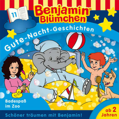 Cover von Benjamin Blümchen - Gute Nacht Geschichten - Folge 11: Badespaß im Zoo