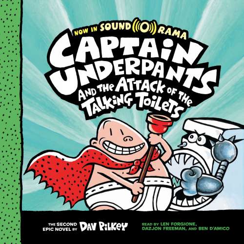 Cover von Dav Pilkey - Captain Underpants - Book 2 - Captain Underpants and the Attack of the Talking Toilets