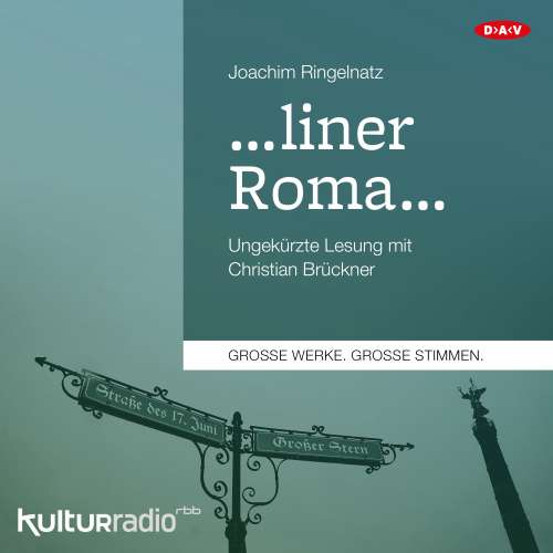 Cover von Joachim Ringelnatz - ...liner Roma...