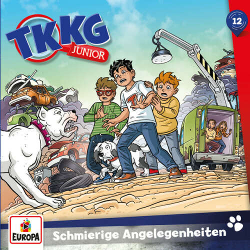 Cover von TKKG Junior - Folge 12: Schmierige Angelegenheiten