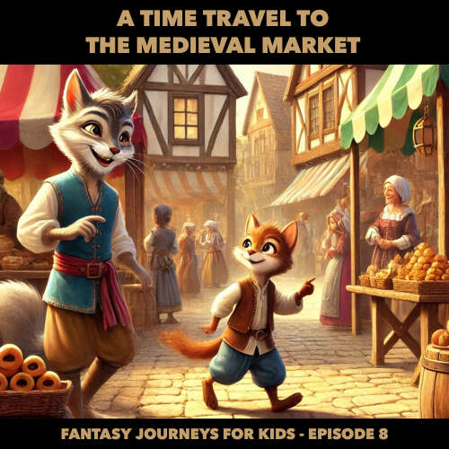 Cover von Fantasy Journeys for Kids - A Time Travel to the Medieval Market - Episode 8