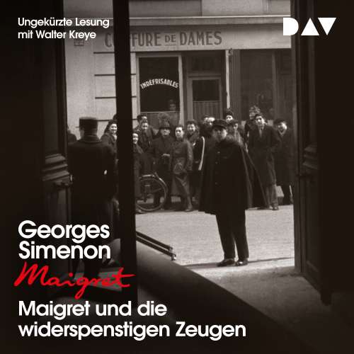 Cover von Georges Simenon - Georges Simenon - Band 53 - Maigret und die widerspenstigen Zeugen