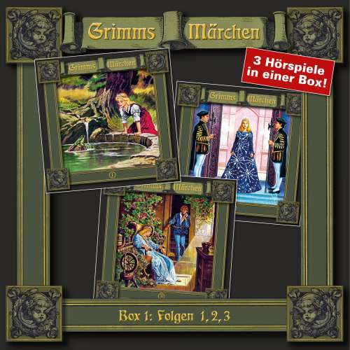 Cover von Grimms Märchen - Box 1 - Folgen 1, 2, 3