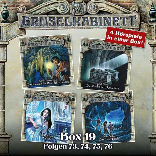 Cover von Gruselkabinett - Box 19 - Folgen 73, 74, 75, 76