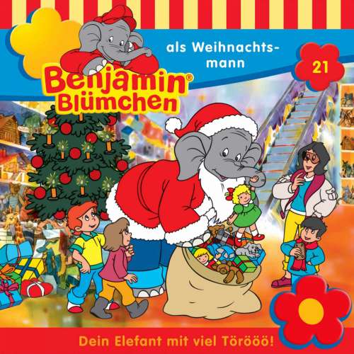 Cover von Benjamin Blümchen -  Folge 21 - Benjamin als Weihnachtsmann