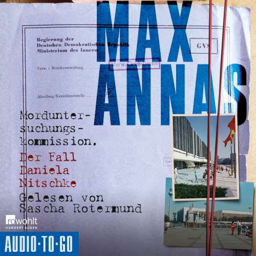 Cover von Max Annas - Morduntersuchungskommission - Band 3 - Der Fall Daniela Nitschke