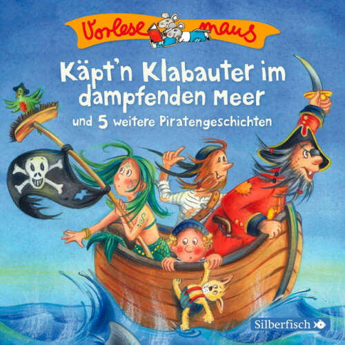 Cover von Vorlesemaus - Käpt'n Klabauter im dampfenden Meer und 5 weitere Piratengeschichten