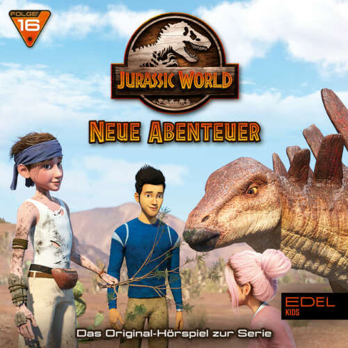 Cover von Jurassic World - Neue Abenteuer - Folge 16: Langer Atem / Mission des Lebens (Das Original-Hörspiel zur TV-Serie)