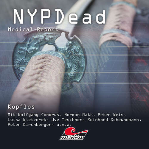 Cover - NYPDead - Medical Report - Folge 18 - Kopflos