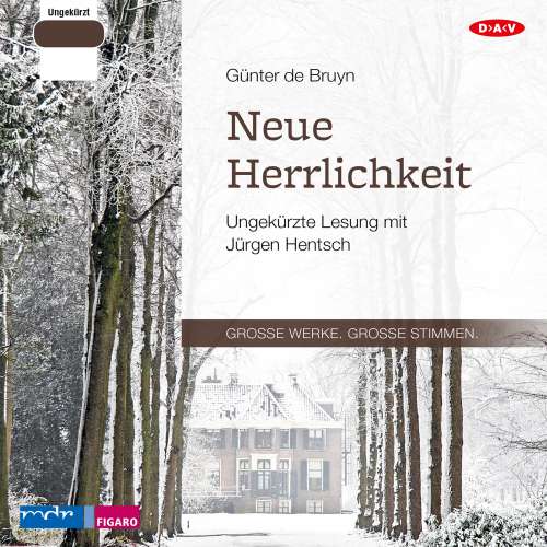 Cover von Günter de Bruyn - Neue Herrlichkeit