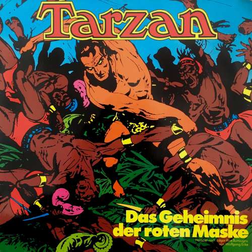 Cover von Tarzan - Folge 6 - Das Geheimnis der roten Maske