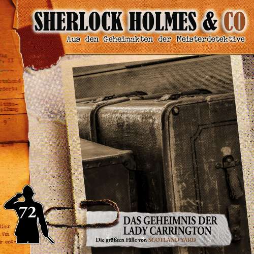 Cover von Sherlock Holmes & Co - Folge 72 - Das Geheimnis der Lady Carrington