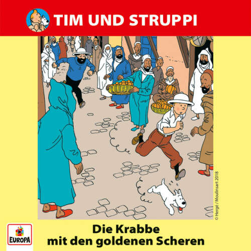 Cover von Tim & Struppi - 001/Die Krabbe mit den goldenen Scheren