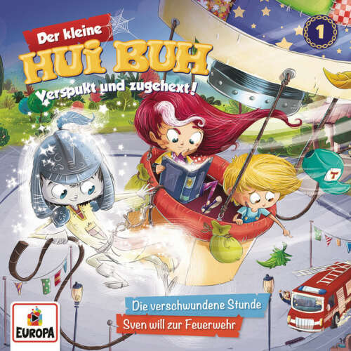 Cover von Der kleine Hui Buh - 001/Die verschwundene Stunde/Sven will zur Feuerwehr