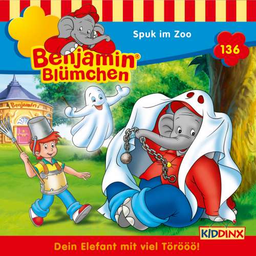 Cover von Benjamin Blümchen - Folge 136 - Spuk im Zoo