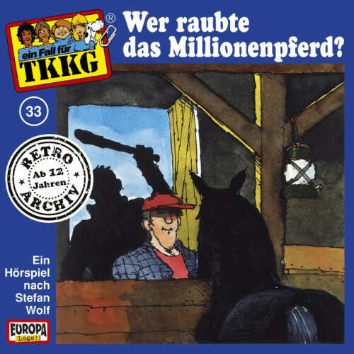 Cover von TKKG Retro-Archiv - 033/Wer raubte das Millionenpferd?