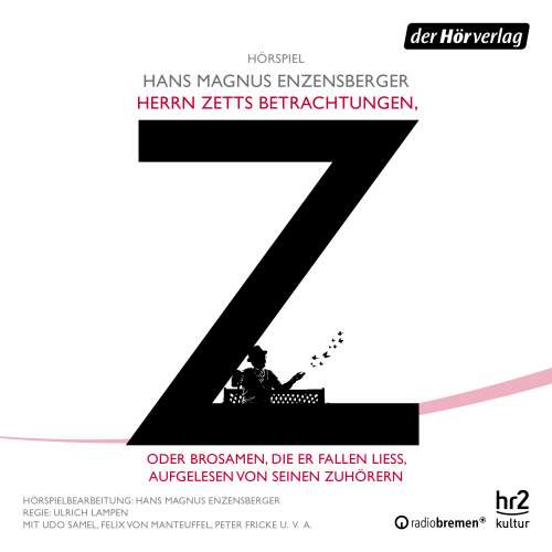 Cover von Hans Magnus Enzensberger - Herrn Zetts Betrachtungen, oder Brosamen, die er fallen ließ, aufgelesen von seinen Zuhörern