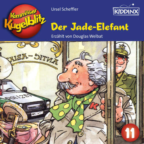 Cover von Kommissar Kugelblitz - Folge 11 - Der Jade-Elefant
