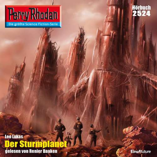 Cover von Leo Lukas - Perry Rhodan - Erstauflage 2524 - Der Sturmplanet