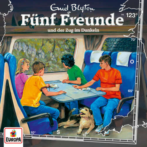Cover von Fünf Freunde - 123/und der Zug im Dunkeln
