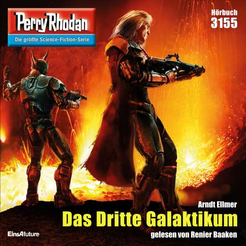 Cover von Arndt Ellmer - Perry Rhodan - Erstauflage 3155 - Das Dritte Galaktikum