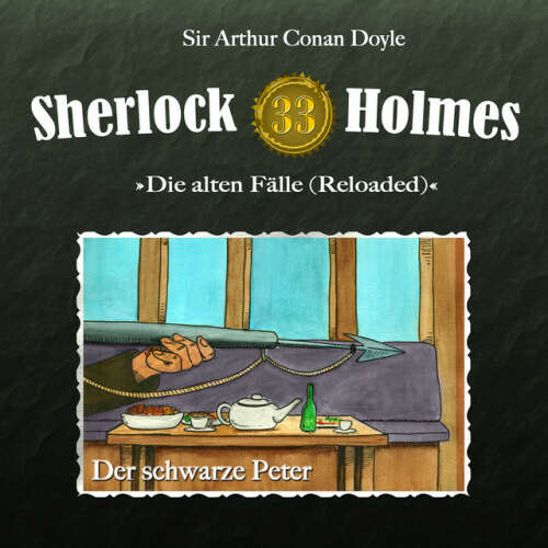 Cover von Sherlock Holmes - Die alten Fälle (Reloaded), Fall 33: Der schwarze Peter