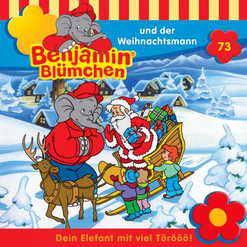 Cover von Benjamin Blümchen -  Folge 73 - Benjamin und der Weihnachtsmann