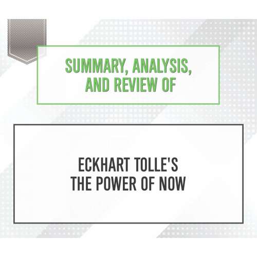 Cover von Start Publishing Notes - Summary, Analysis, and Review of Eckhart Tolle's The Power of Now