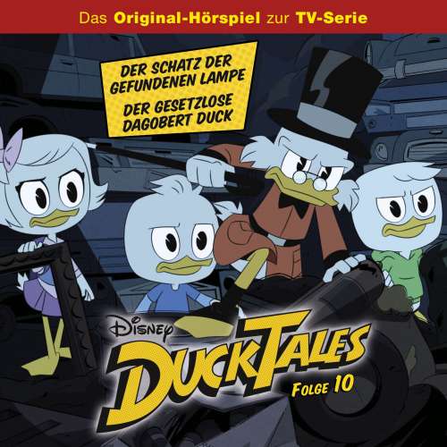 Cover von DuckTales Hörspiel -  Folge 10 - Der Schatz der gefundenen Lampe / Der Gesetzlose Dagobert Duck