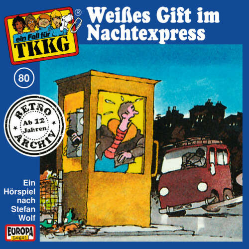 Cover von TKKG Retro-Archiv - 080/Weißes Gift im Nachtexpress