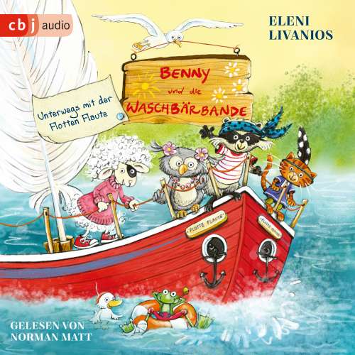 Cover von Eleni Livanios - Benny und die Waschbärbande-Reihe - Band 2 - Unterwegs mit der Flotten Flaute