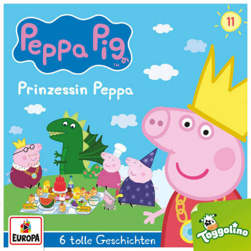 Cover von Peppa Pig Hörspiele - 011/Prinzessin Peppa (und 5 weitere Geschichten)