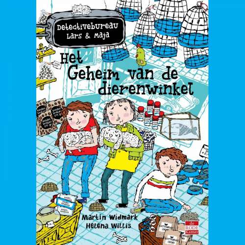 Cover von Martin Widmark - Detectivebureau Lars & Maja - Deel 2 - Het Geheim van de dierenwinkel