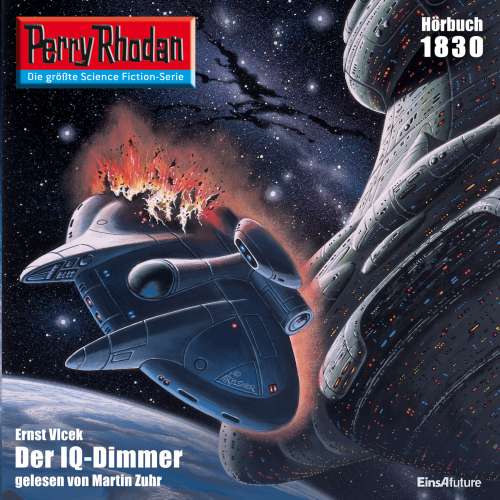 Cover von Ernst Vlcek - Perry Rhodan - Erstauflage 1830 - Der IQ-Dimmer