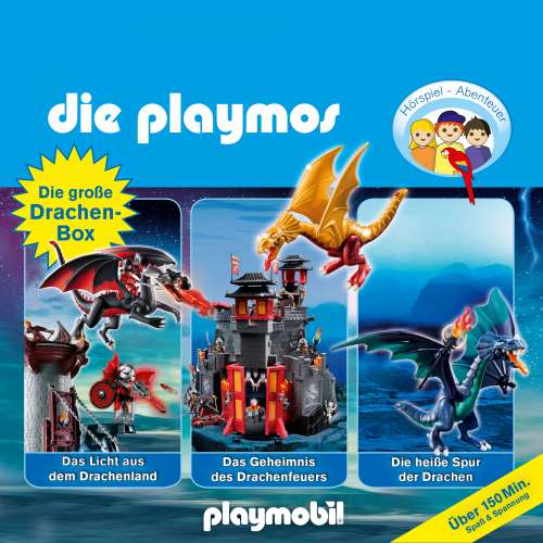Cover von Die Playmos - Die Playmos - Die große Drachen-Box, Folgen 13, 38, 50